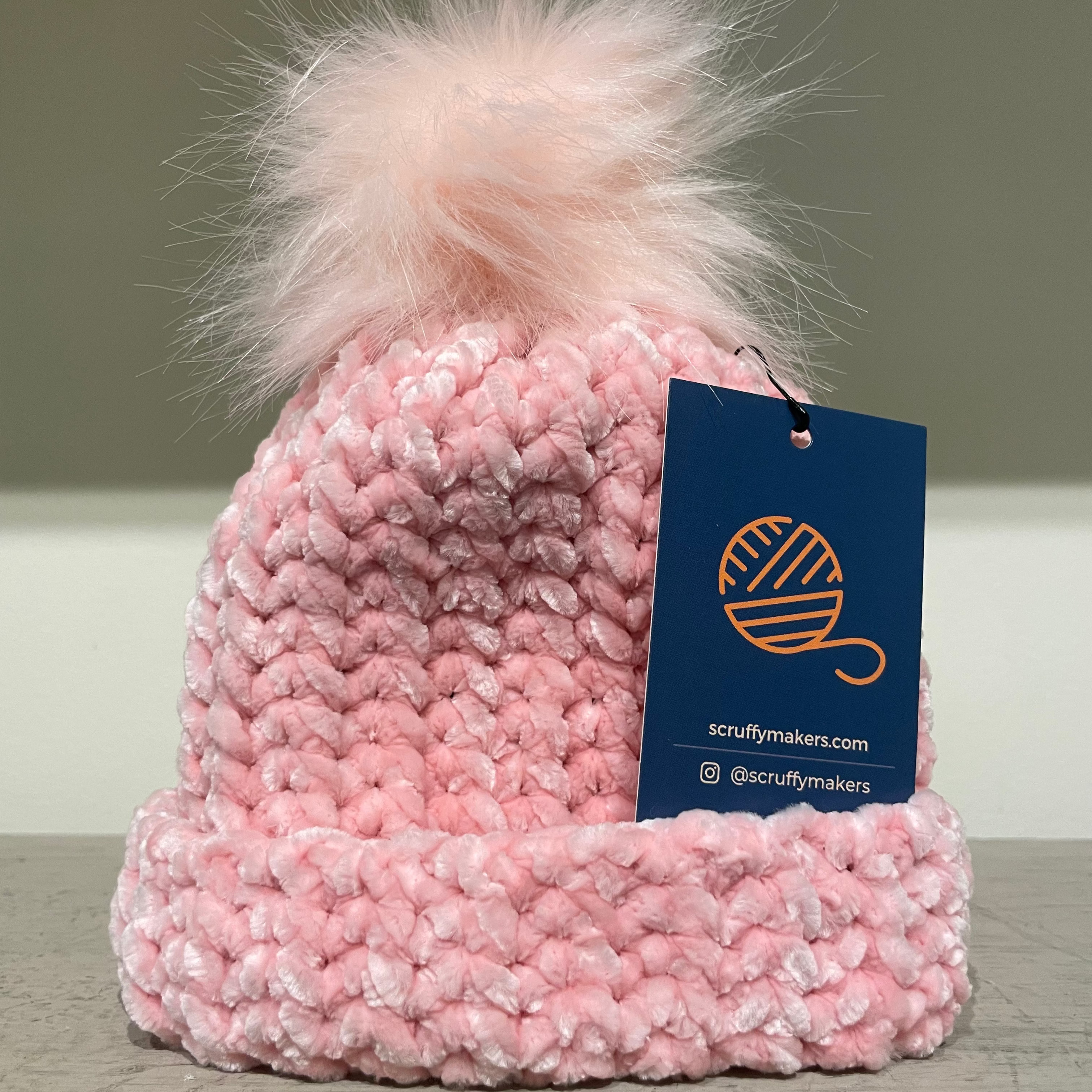Newborn Pom Pom Beanie